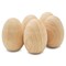 Wooden Eggs Unfinished Flat Bottom, Multiple Sizes Available, Craft Eggs & Easter Ornaments | Woodpeckers